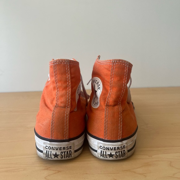 Converse Vibrant Orange Sneakers - Picture 3 of 7